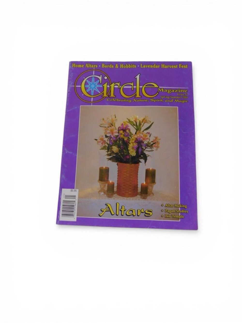 Score Magazine Altars Issue Spring/Summer 2004 Pagan Wicca Purple Softcover - Picture 6 of 6